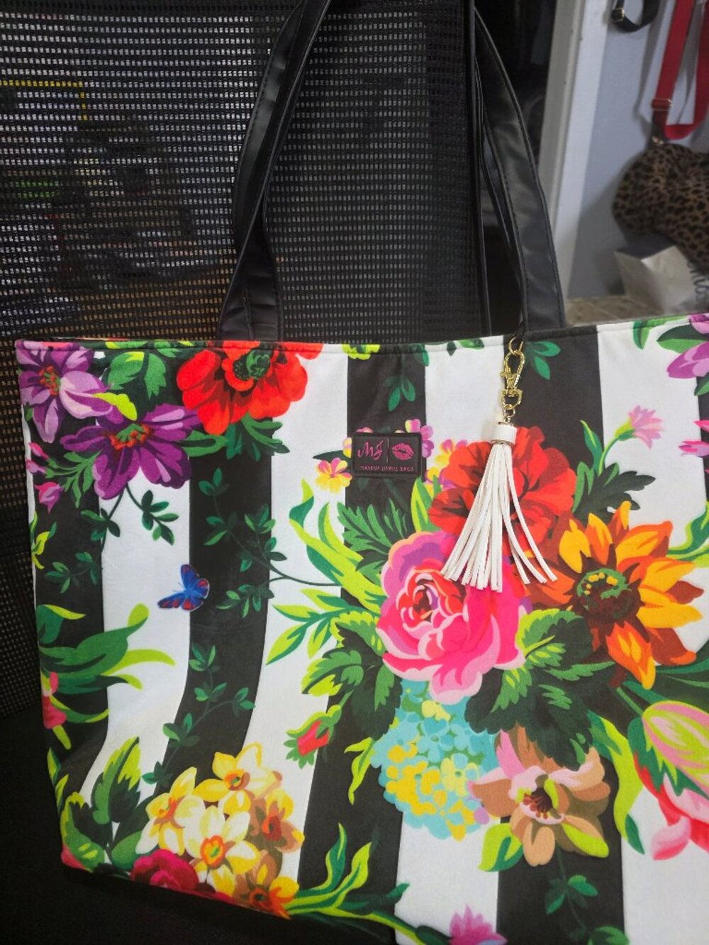Makeup Junkie Weekender Tote Secret Garden Vogue Velvet CUSTOM